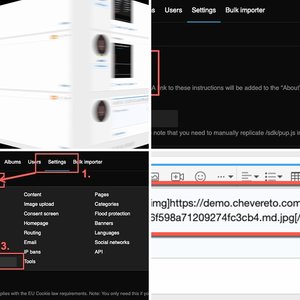 Chevereto Integration